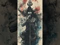 Har Har Mahadev! 🔱 High Energy Shiva Art #HarHarMahadev
