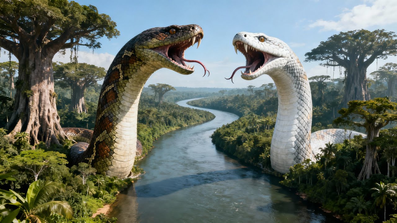 Prehistoric Humans vs. Titanoboa | The Giant Snake That Shook the Earth EP-2