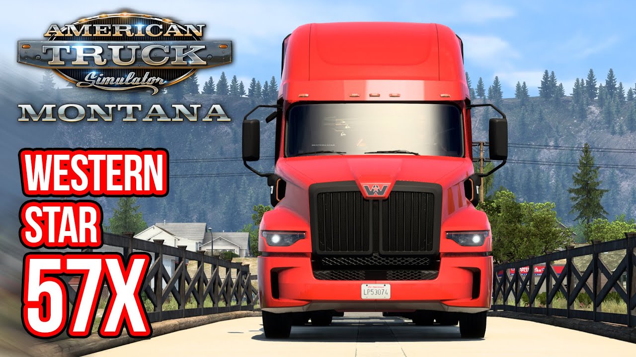 WESTERN STAR 57X | American Truck Simulator #37 - YouTube