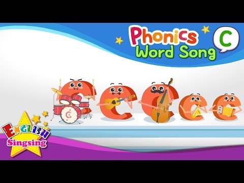 <strong>Phonics</strong> Word <strong>song</strong> C - English Songs - Educational video for Kids