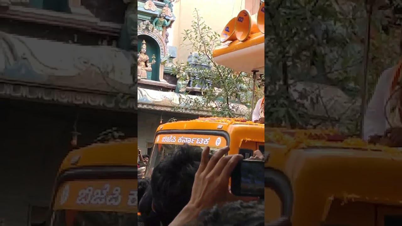 Darshan[D BOSS] road show in bommanalli