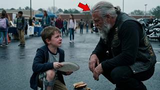 "I Don't Need a Lot. I Just Need Someone to Eat With"—8-Year-Old Said to the Biker in the Lunch Line