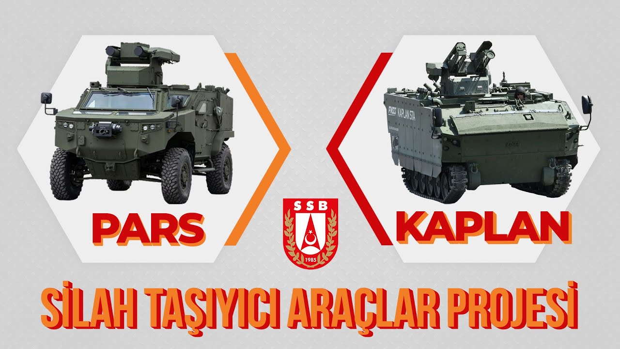 STA - Silah Taşıyıcı Araçlar Projesi 'PARS ve KAPLAN' - YouTube