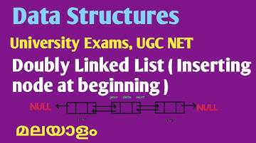 Lec.3.2 -Doubly Linked List ( Inserting node at beginning) | Data structures | Malayalam