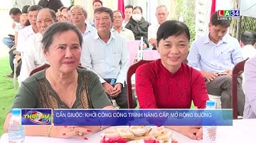 Cần Giuộc: Khởi công công trình nâng cấp, mở rộng đường  | LONG AN TV