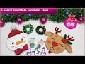 3 DIY FÁCILES PARA DECORAR EL ÁRBOL. MANUALIDADES NAVIDAD PARA NIÑOS