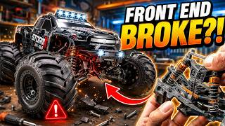 HS14301 Storm BROKE After Hardcore Test! Front Diff Cover Repair Step by Step 🔧🔥 RC Fix Tutorial!