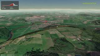Monmouth River Wye Wye Valley Walk Redbrook Offas Dyke The Kymin circular