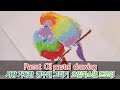Drawing Parrot couple 오일 파스텔  앵무새 부부 그리기 / 문교 오일파스텔/ Drawing Easy Parrot couple With Oil Pastel