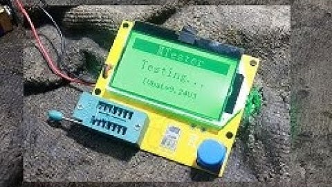 LCR-T4  Electronic Components Tester (Tagalog)