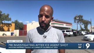 FBI investigates shooting of an ICE agent in Midtown