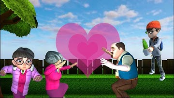 Scary Teacher 3D Game | New Update All New Levels Trouble In Paradise (Android,iOS)