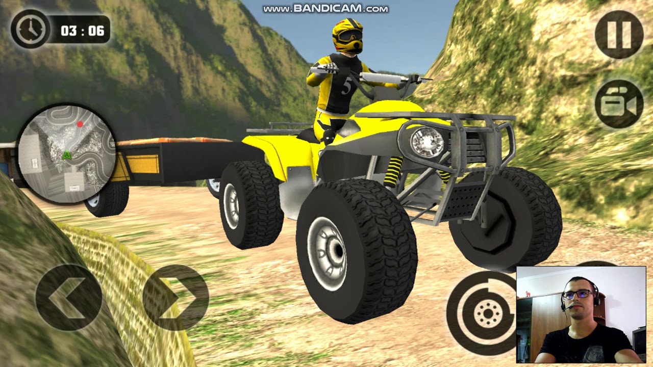 ATV Quad Bike Rider 2018 Uphill Cargo Transporter