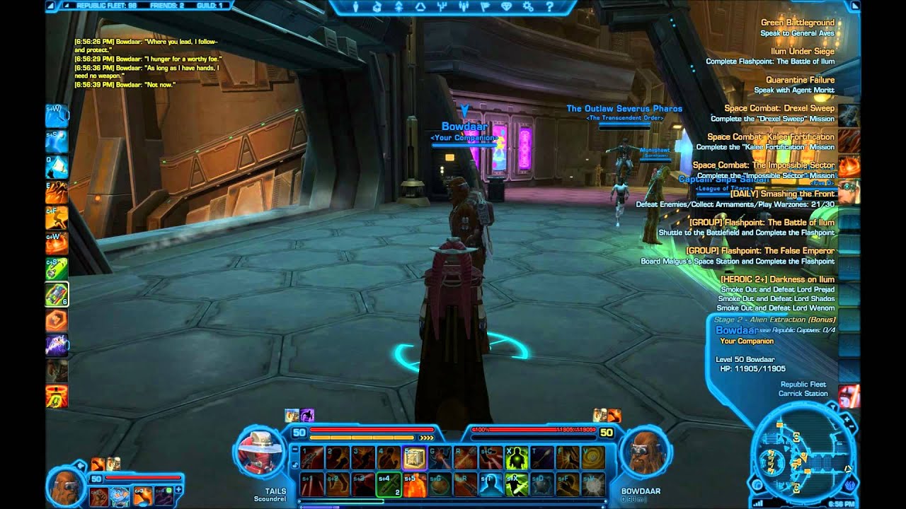 Bowdaar the surf rock wookiee