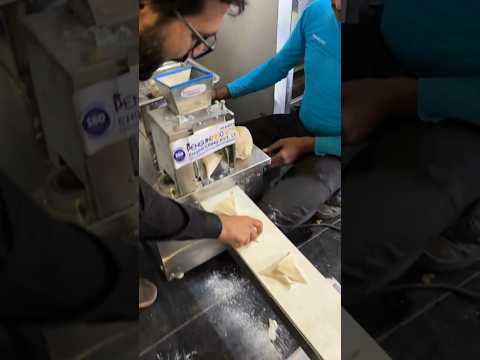 AUTOMATIC SAMOSA MAKING MACHINE Demonstration Video 2 video thumbnail