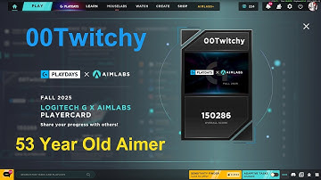 Logitech G Playdays x Aimlabs (Fall 2025) - 150K Overall [No Music]