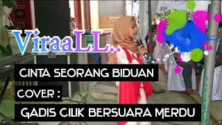 #viraall.. Gadis kecil bersuara Merdu Nyanyi lagu cinta seorang biduan