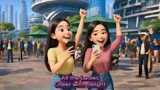 SODAPOP Dance Crew Goes Viral 😱🔥 Zoey, Mira &amp; Jinu Shocked | Kpop Demon Hunters