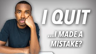 It's Been 1 Year Since I Quit My Job - Was It A Mistake?
