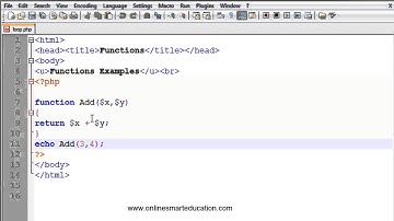 php Tutorials in Tamil Part - 32  Function part - 4 Return Statement