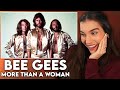 NOW THIS IS DISCO!!! First Time Reaction to Bee Gees - "More Than A Woman"