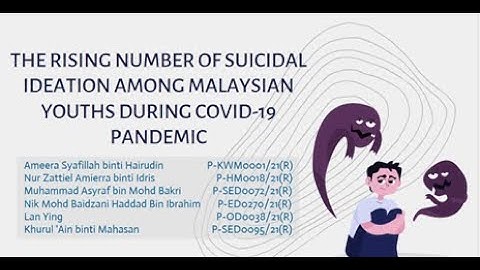 The Rising Number of Suicidal Ideation Among Youths During COVID 19 Pandemic