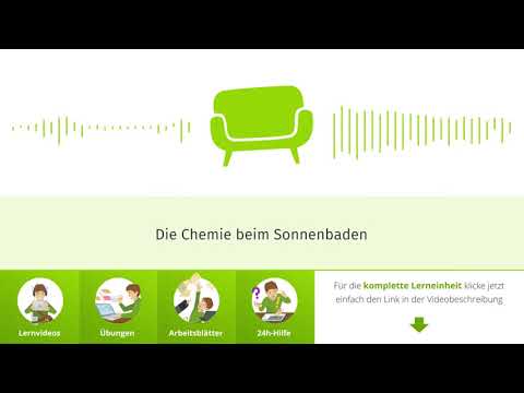 Die Chemie beim Sonnenbaden einfach erklärt | sofatutor