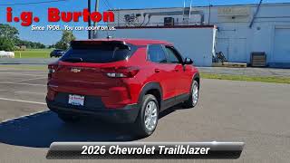 New 2026 Chevrolet Trailblazer FWD LS, Berlin, MD B26-1121