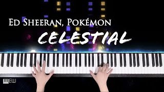 Ed Sheeran, Pokémon - Celestial || piano cover by Ellen Wowor
