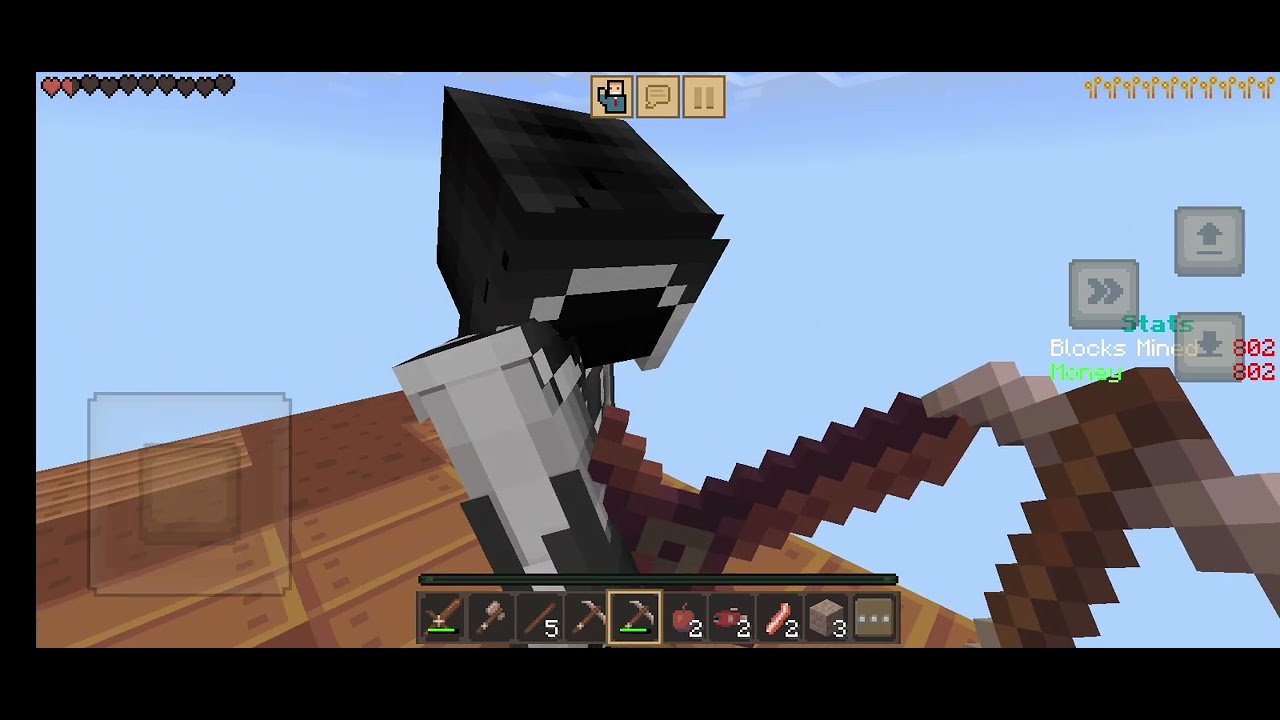 playing minecraft one block with my brother! (part-1) - YouTube