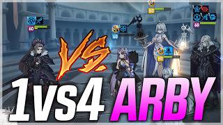 ARBY with LIFESTEAL BUILD (1vs4 ARBY IS BACK!!) - Epic Seven