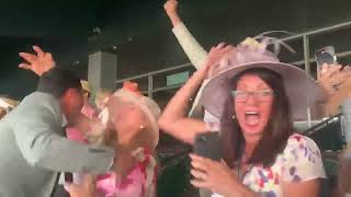 Javier Castellanos Family Reaction Belmont 2023