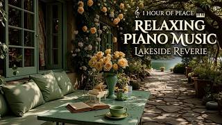 Soothing Piano Music - Ambient Piano Music for Study and Focus in a Beautiful Rose Garden