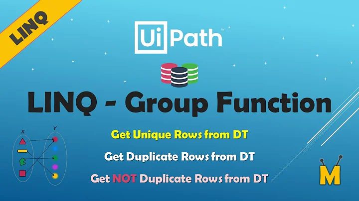 UiPath | LINQ Group Function | Get Unique Rows from DataTable | Duplicate Rows | Not Duplicate Rows