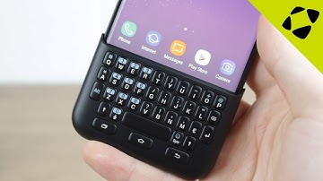 Official Samsung Galaxy S8 / S8 Plus Keyboard Cover Case Review - Hands On