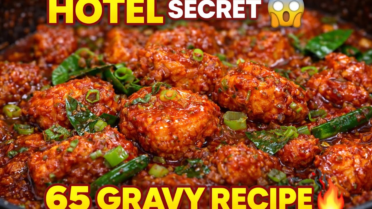 Chicken 65 Gravy in Tamil | Hotel Style Secret Trick 🔥