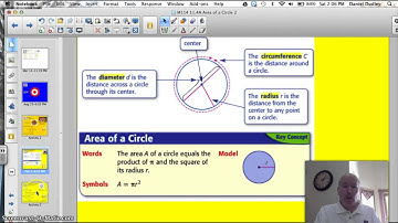 11.4A Area of a Circle