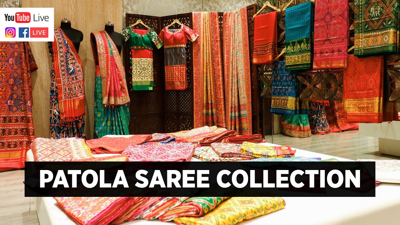 Latest Patola Silk Saree Collection 2021 at G3 Store Surat