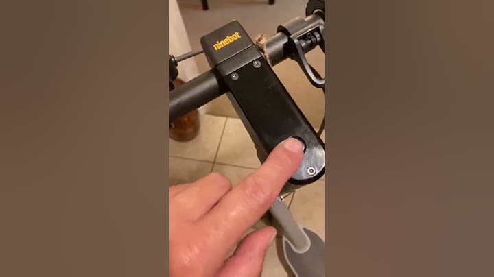 Segway Ninebot Factory Reset, Ninebot Max, G30LP