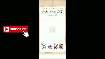 Brain Test Tricky Puzzles New Update Level 384 We must roll 6