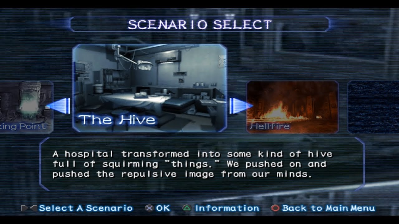 Resident Evil Outbreak Mission 3 The Hive