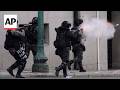 Bolivian unions marched to La Paz and clashed with police to protest the nation’s economic crisis