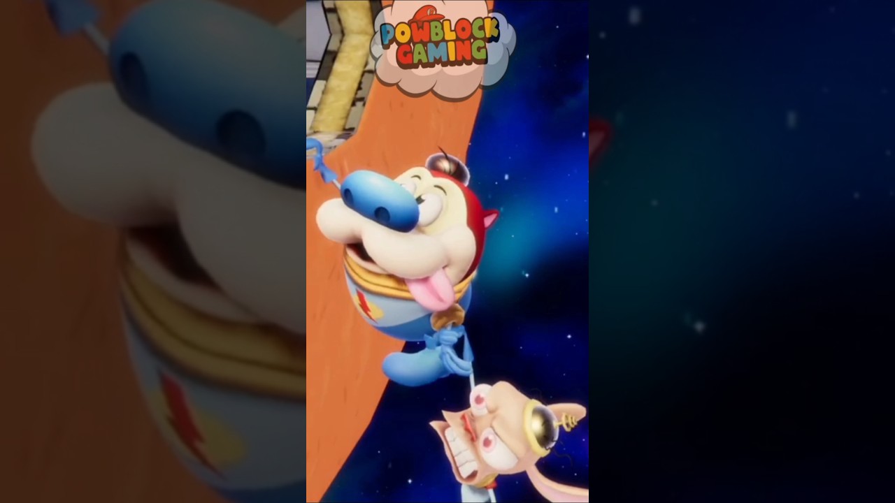 "Let Go, You Eediot!" 😠 - Ren & Stimpy's Ledge Animations