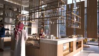 This is How we Render Anima 4D People in Chaos Vantage | Qatar World Cup Cafe scene