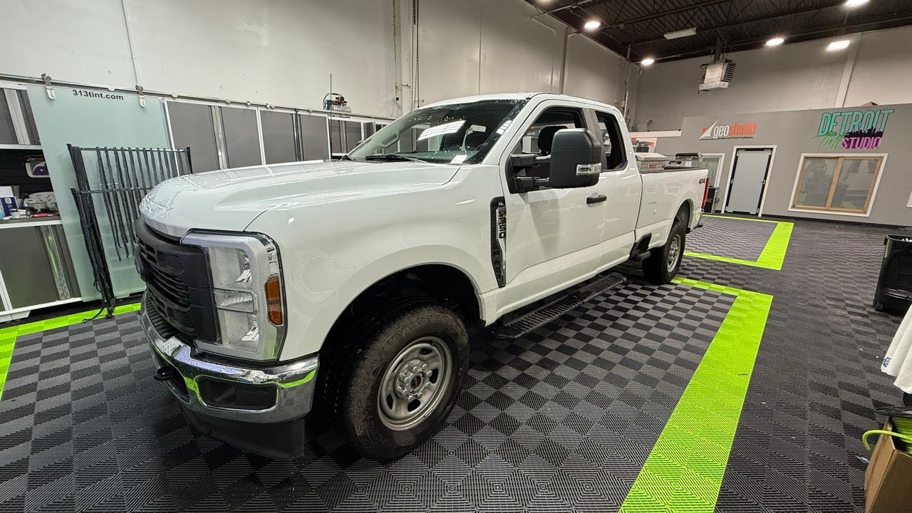 Ford F350 Carbon Tint - 5% off Tools with code 313tint on 313tint.com