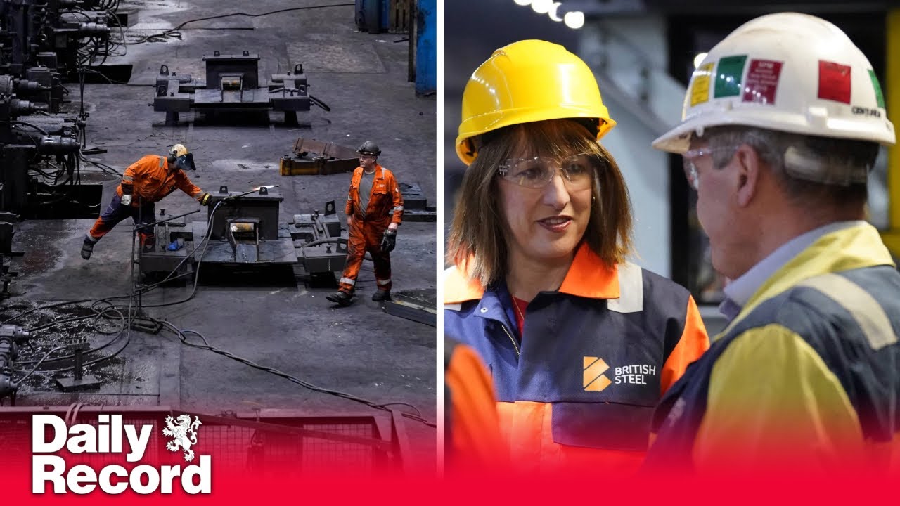 Rachel Reeves 'certain' of bright future for Scunthorpe steelworks ...
