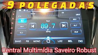 Mp5 Multimídia  #volkswagem Saveiro Robust Gol G7 e G8 tela 9” CarPlay e Android auto Rover #diy