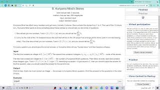 Kuriyama Mirai's Stones codeforces solution