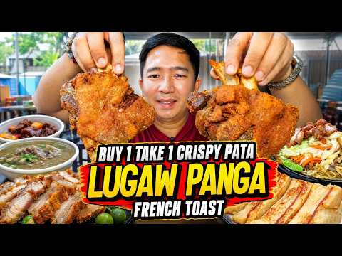 ULTIMATE LUGAW PANGA & BUY 1 TAKE 1 CRISPY PATA! | FRENCH TOAST | Paco Manila | Ka FoodTrip