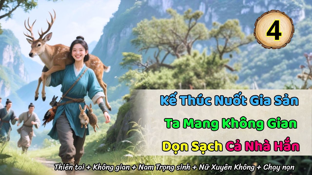 [Xuyên Không + Chạy nạn] T4 -  Kế Thúc Nuốt Gia Sản - Ta Mang Không Gian Dọn Sạch Cả Nhà Hắn